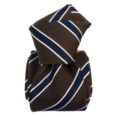 Cravates Mogador en soie et coton, un choix trié sur le volet