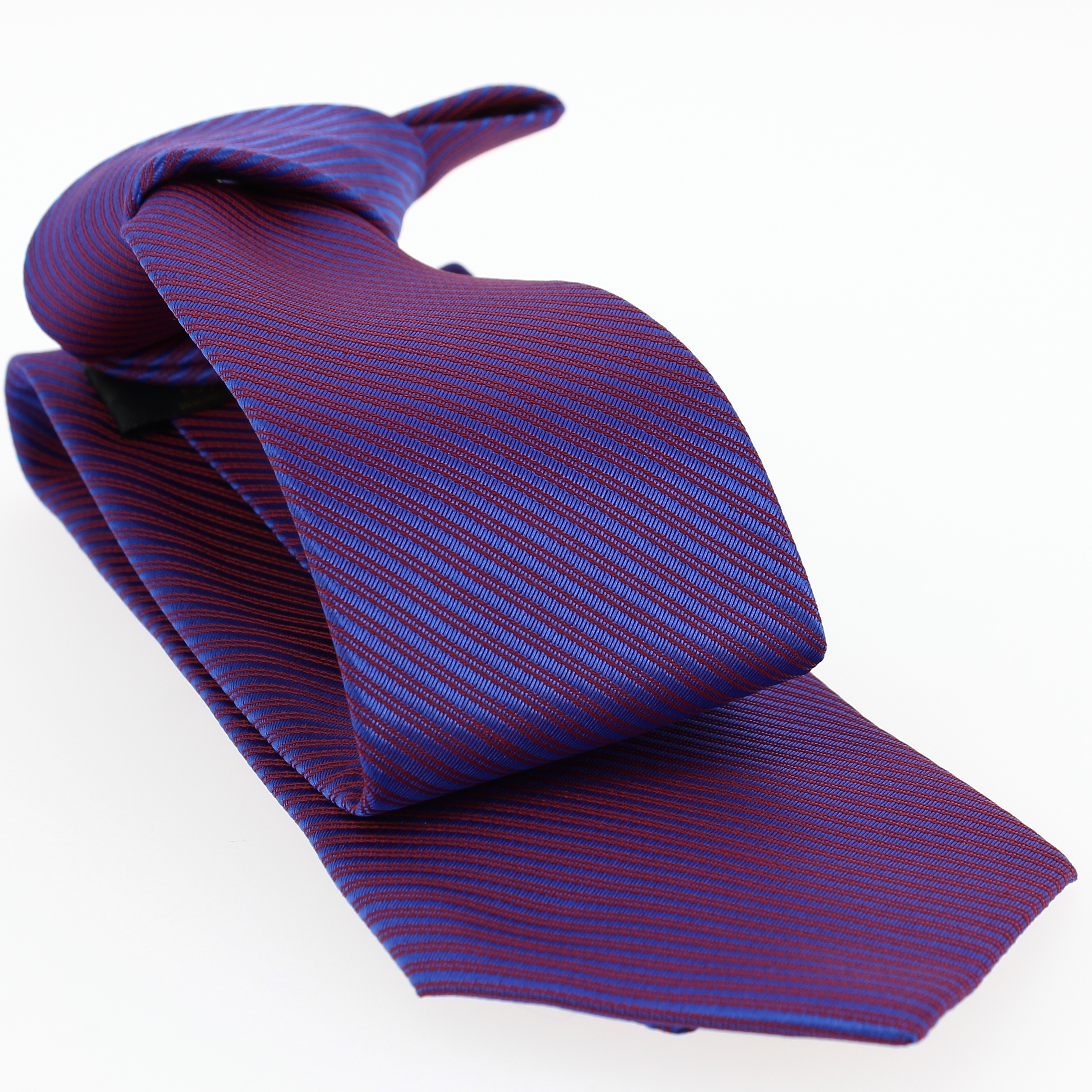 Cravate Charles Le Jeune Via Carabel Violet Microfibre Uni Homme