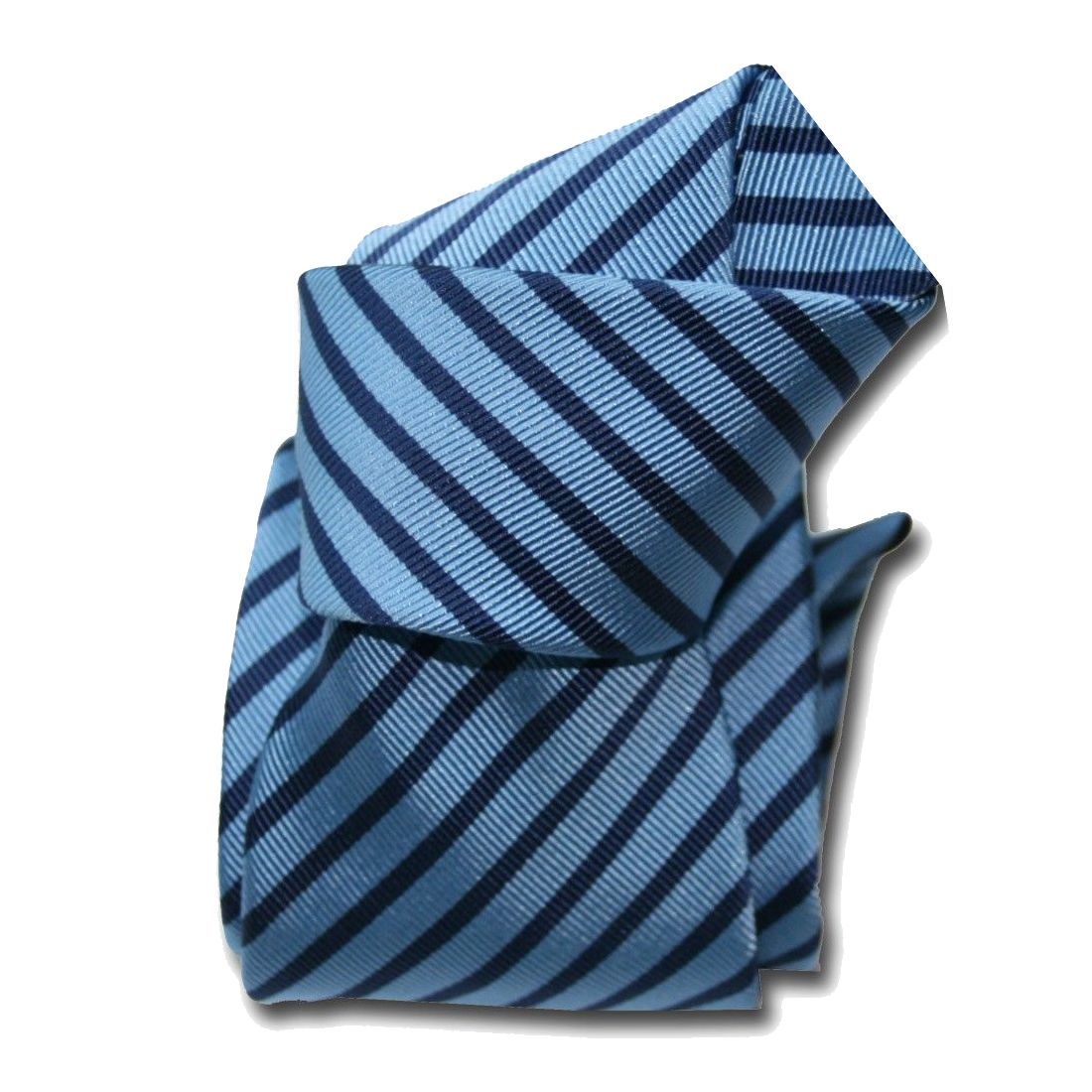 Cravate mogador Segni et Disegni Brescia Bleu de brume Mogador Club