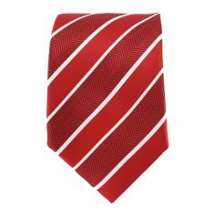 Cravate rouge, cravate de couleur rouge bordeaux, rouge sang, rouge vif,  rouge