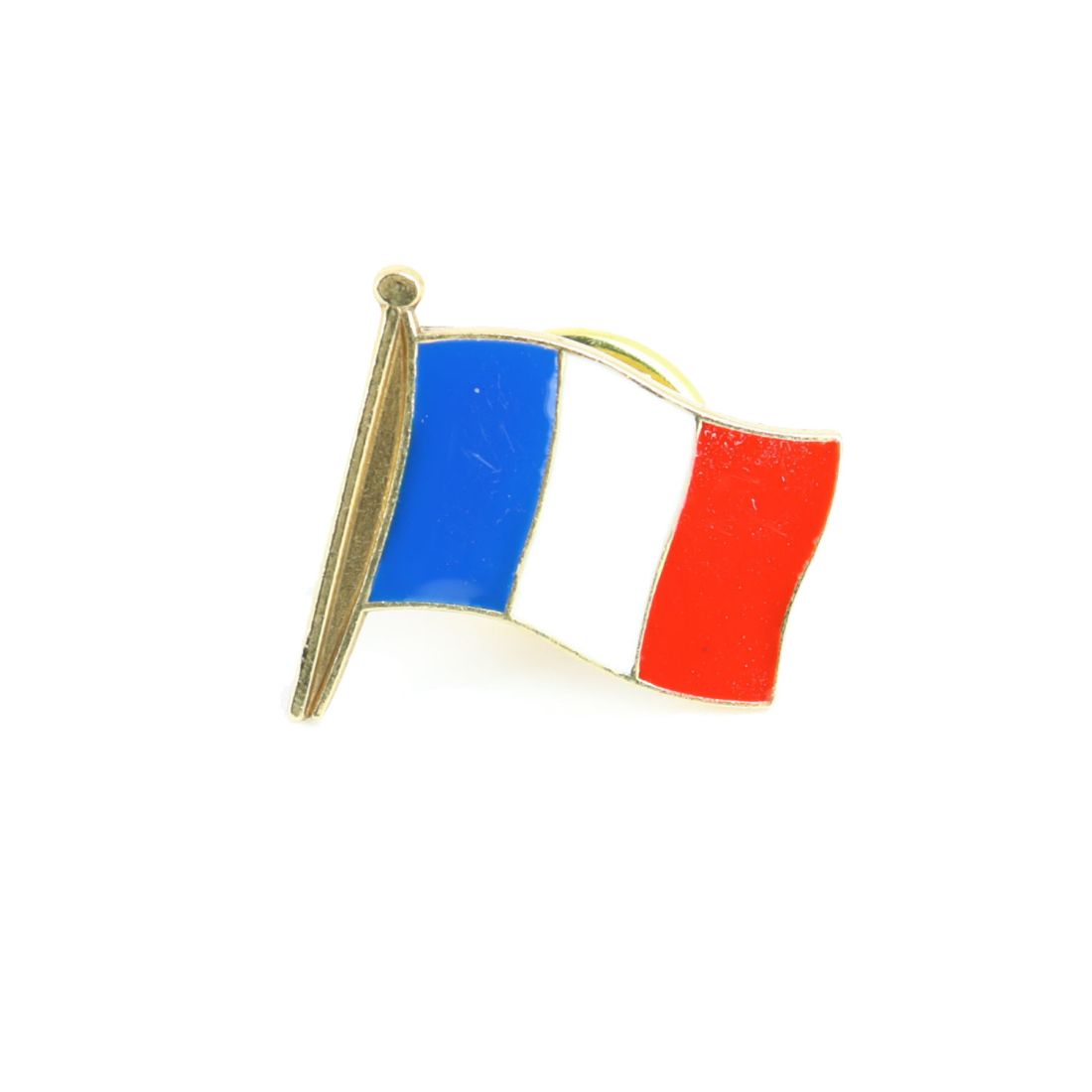 Pin's drapeau Français - France - Tony et Paul, Made in France à