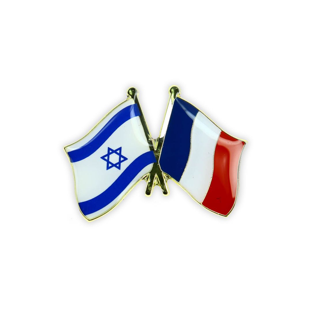 Pin's Drapeaux Jumelage France Israel