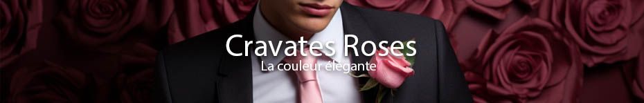 Cravate roses fuchsia, cravate de couleur rose ou cravate fuchsia